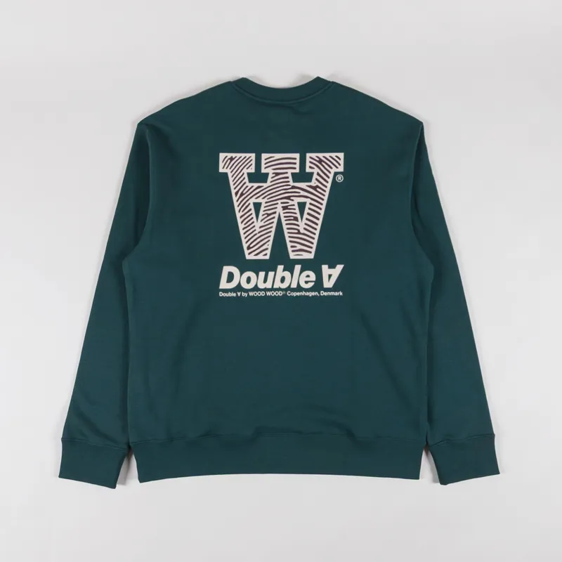 Double A by Wood Wood James Sweatshirt Green Gables