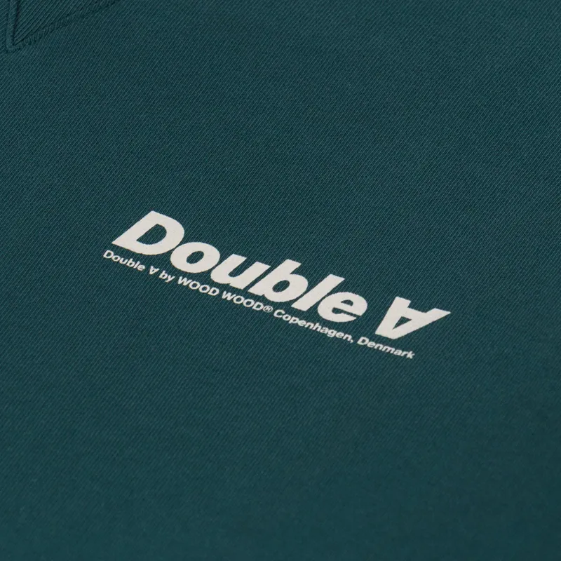 Double A by Wood Wood James Sweatshirt Green Gables-5