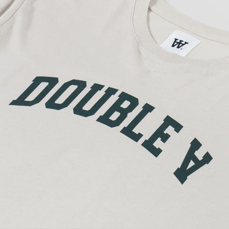 Double A by Wood Wood Ace Arch T Shirt Moonstruck-2