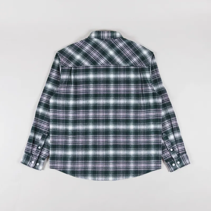 Double A by Wood Wood Cooper Shirt Minimal Grey Check-1