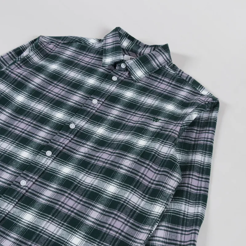 Double A by Wood Wood Cooper Shirt Minimal Grey Check-2