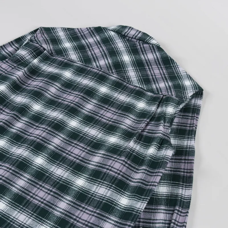 Double A by Wood Wood Cooper Shirt Minimal Grey Check-3