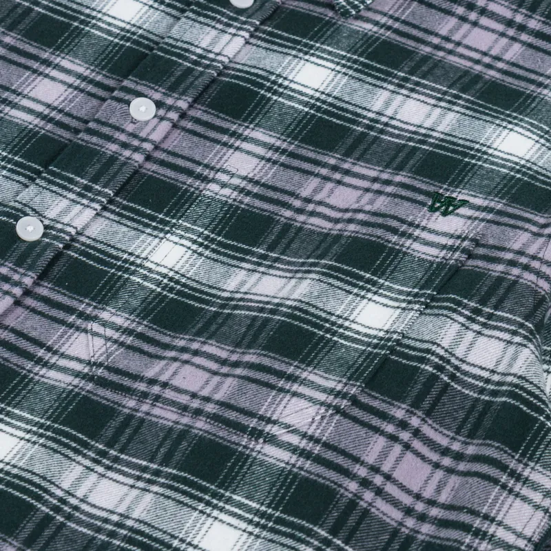 Double A by Wood Wood Cooper Shirt Minimal Grey Check-4