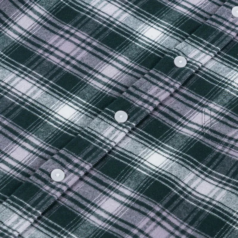 Double A by Wood Wood Cooper Shirt Minimal Grey Check-5