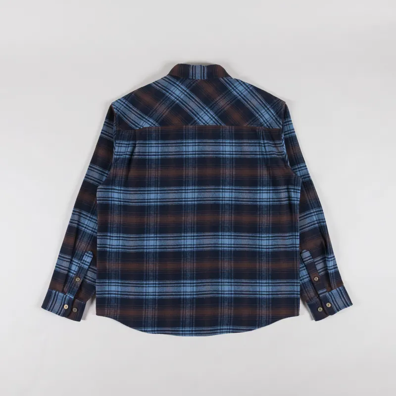 Double A by Wood Wood Cooper Shirt Bluefin Check-1