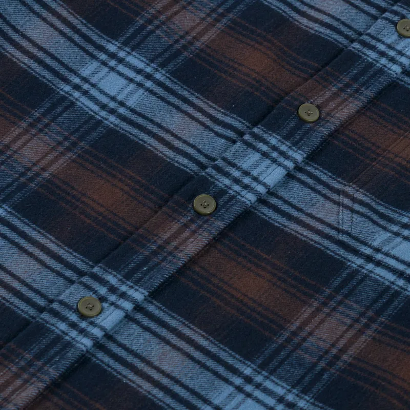 Double A by Wood Wood Cooper Shirt Bluefin Check-5