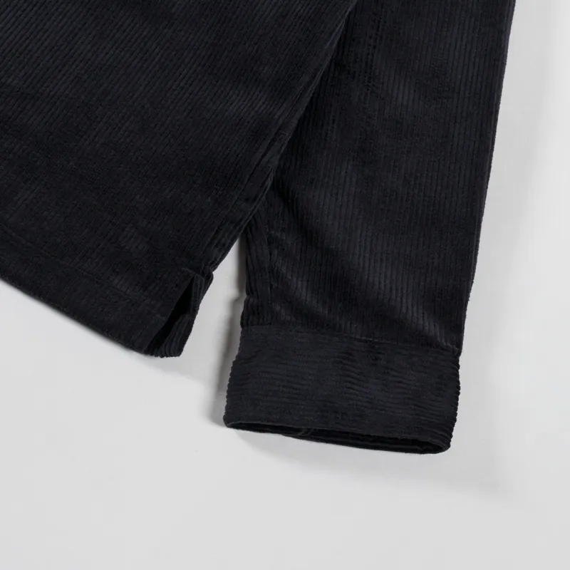 Double A by Wood Wood Clay Overshirt Black Sand-6