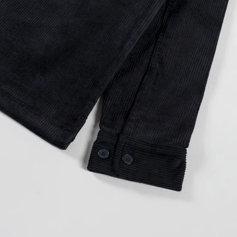 Double A by Wood Wood Clay Overshirt Black Sand-7