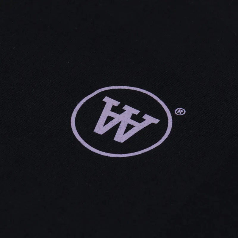 Double A by Wood Wood Liam T Shirt Black-5