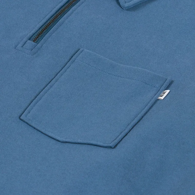 Wood Wood Andrew Polo Shirt Bluefin-5