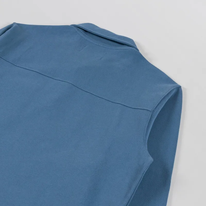 Wood Wood Andrew Polo Shirt Bluefin-3