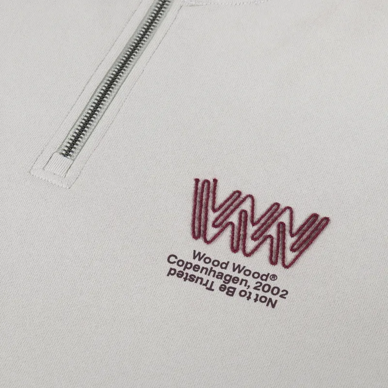 Wood Wood Jack Half Zip Moonstruck-5