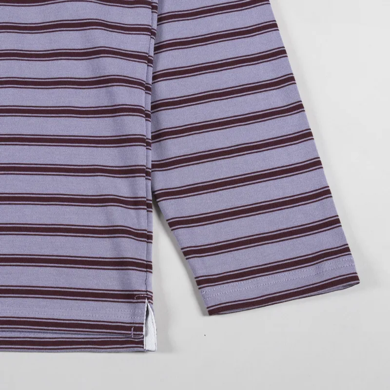 Double A by Wood Wood Landon Polo Minimal Gray Stripe-7