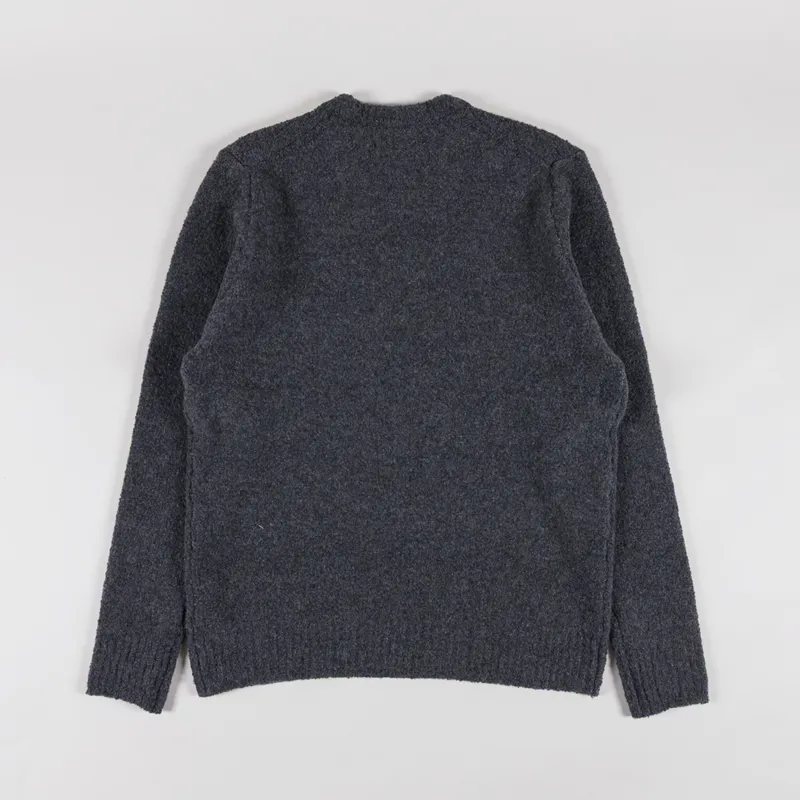 Wood Wood Andy Pullover Black Sand-1
