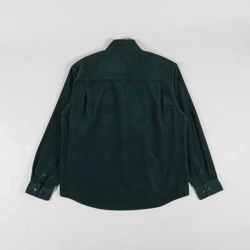 Double A by Wood Wood Corduroy Cooper Shirt Green Gables-1