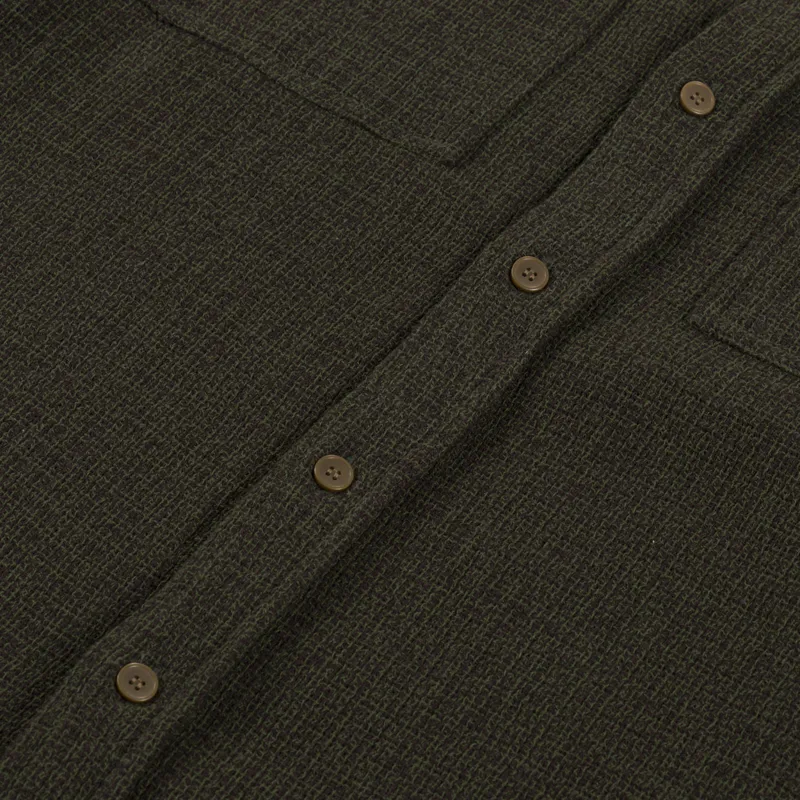 Double A by Wood Wood Cooper Shirt Chocolate Bronze-6