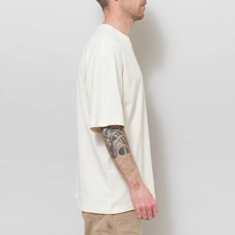 Double A by Wood Wood Liam T Shirt Turtledove-4