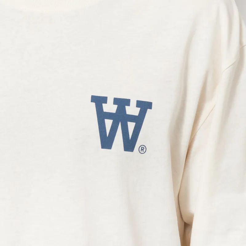 Double A by Wood Wood Liam T Shirt Turtledove-6