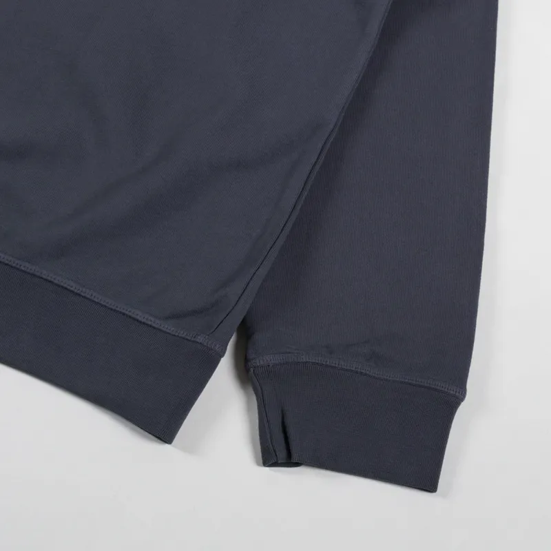 Double A by Wood Wood Sven Zipper Hoodie Washed Black-7