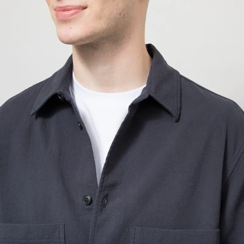 Double A by Wood Wood Clay Overshirt Salute-5