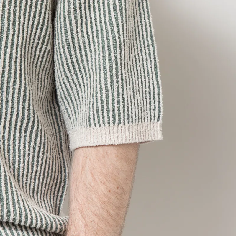 Wood Wood Elwo Polo Shirt Moonstruck-8