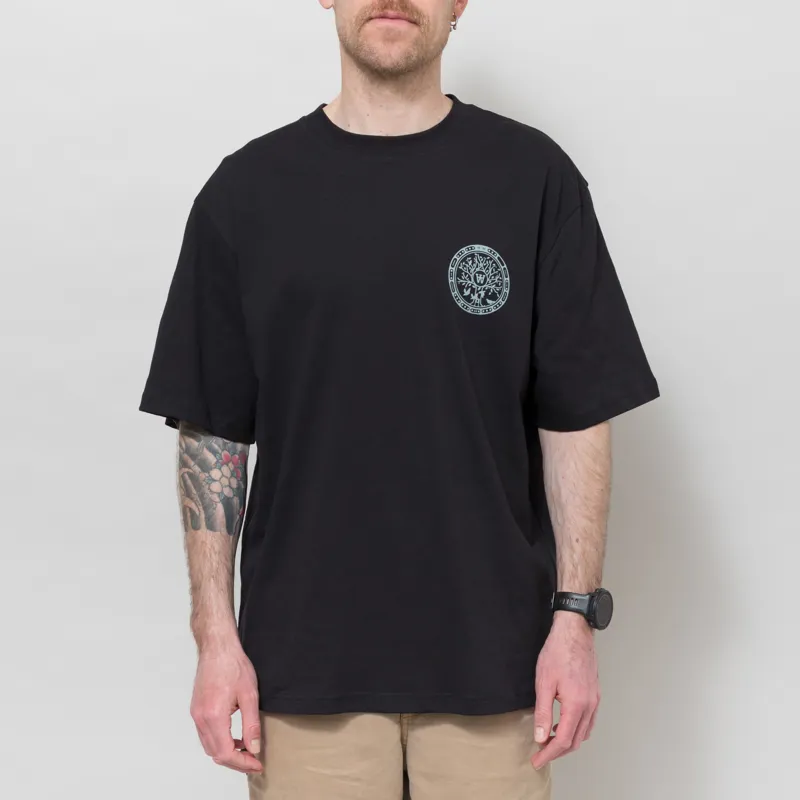 Double A by Wood Wood Liam Cover T Shirt Black-3