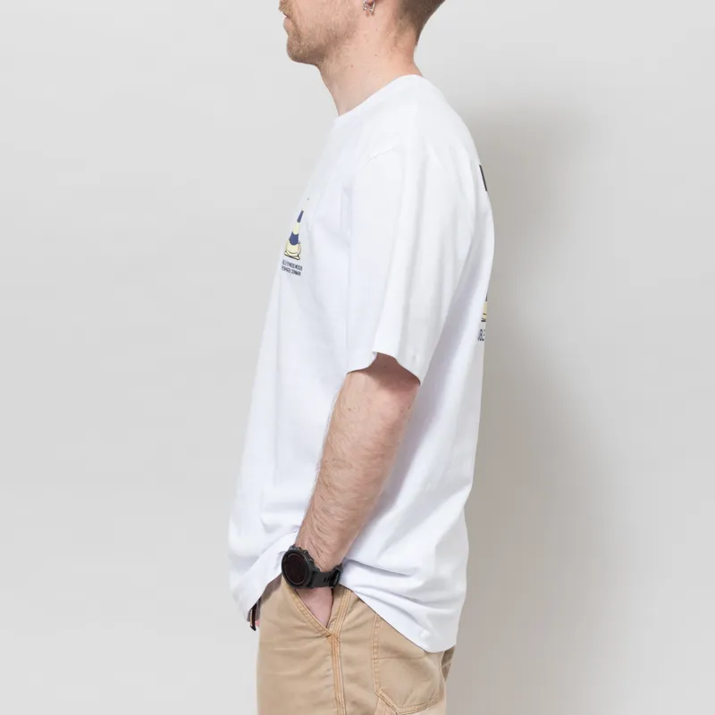 Double A by Wood Wood Ace Cone T Shirt Bright White-1