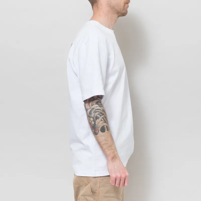Double A by Wood Wood Ace Cone T Shirt Bright White-4
