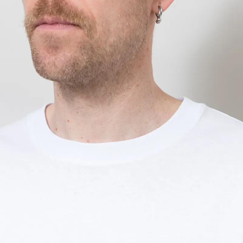 Double A by Wood Wood Ace Cone T Shirt Bright White-5