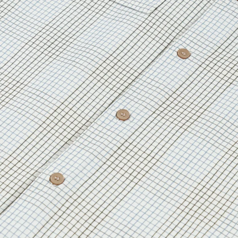 Double A by Wood Wood Cooper Shirt Slate Check-7