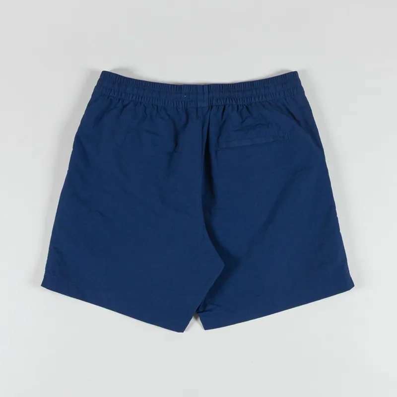 Double A by Wood Wood Dub Swim Shorts Navy Peony-1
