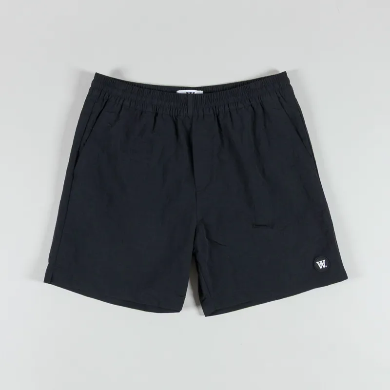 Double A by Wood Wood Dub Swim Shorts Black