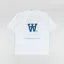 Double A by Wood Wood Liam T Shirt Fence Bright White