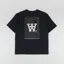 Double A by Wood Wood Liam T Shirt Fence Black