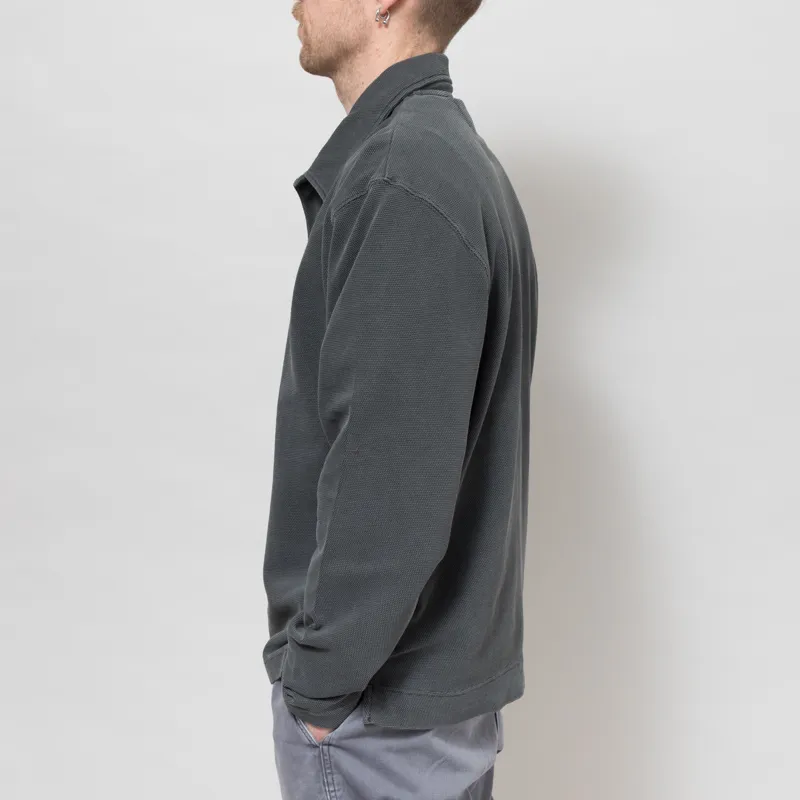 Wood Wood Thiago Polo Washed Black-2