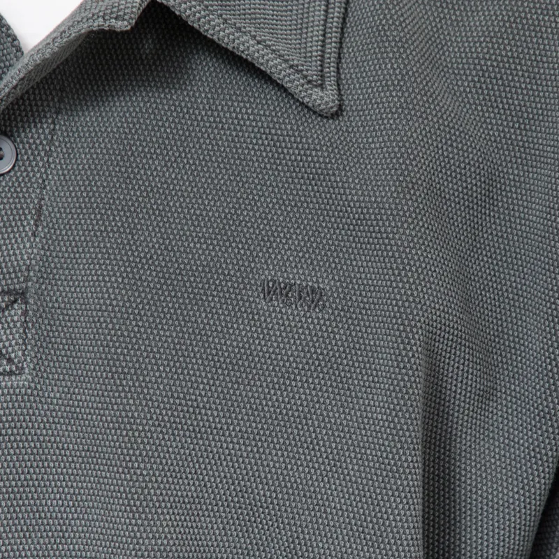 Wood Wood Thiago Polo Washed Black-6