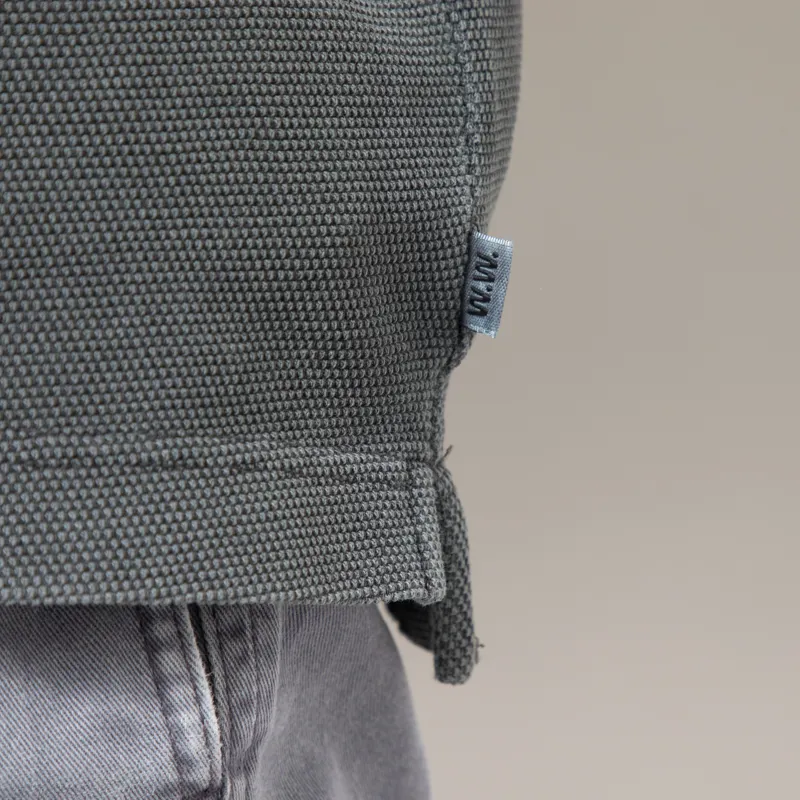 Wood Wood Thiago Polo Washed Black-7