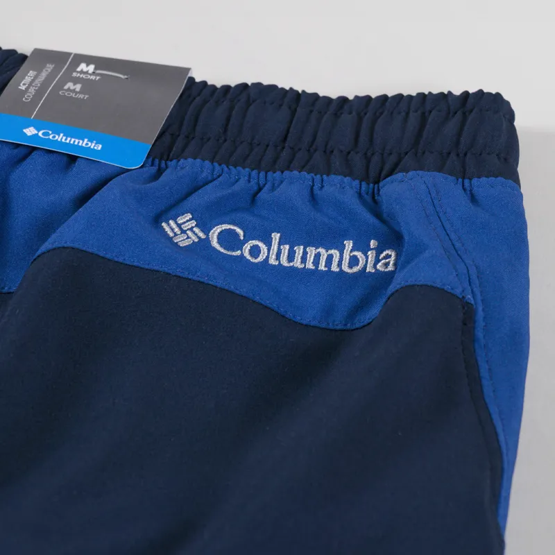 Columbia Vital Valley Hiking Shorts Collegiate Navy Mountain Blue-4