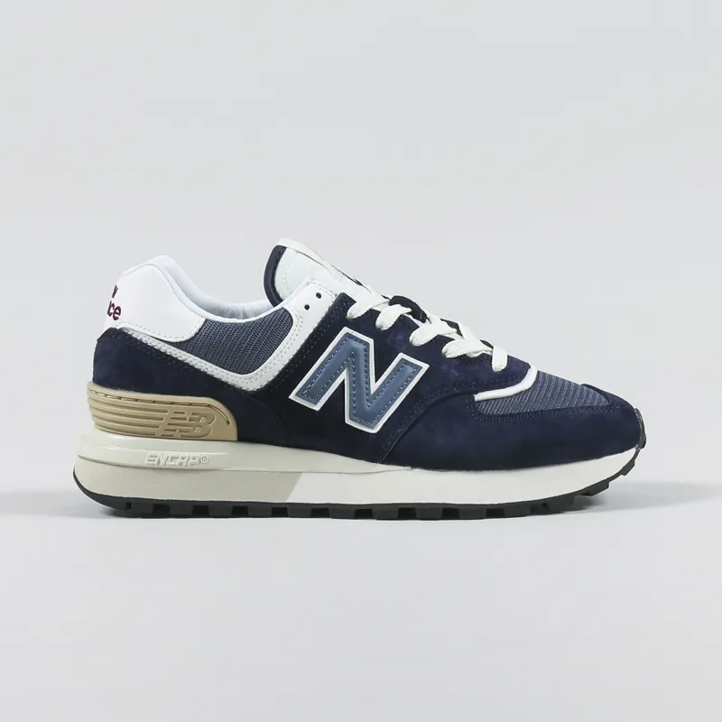 New Balance 574 Legacy Shoes Navy Angora-4