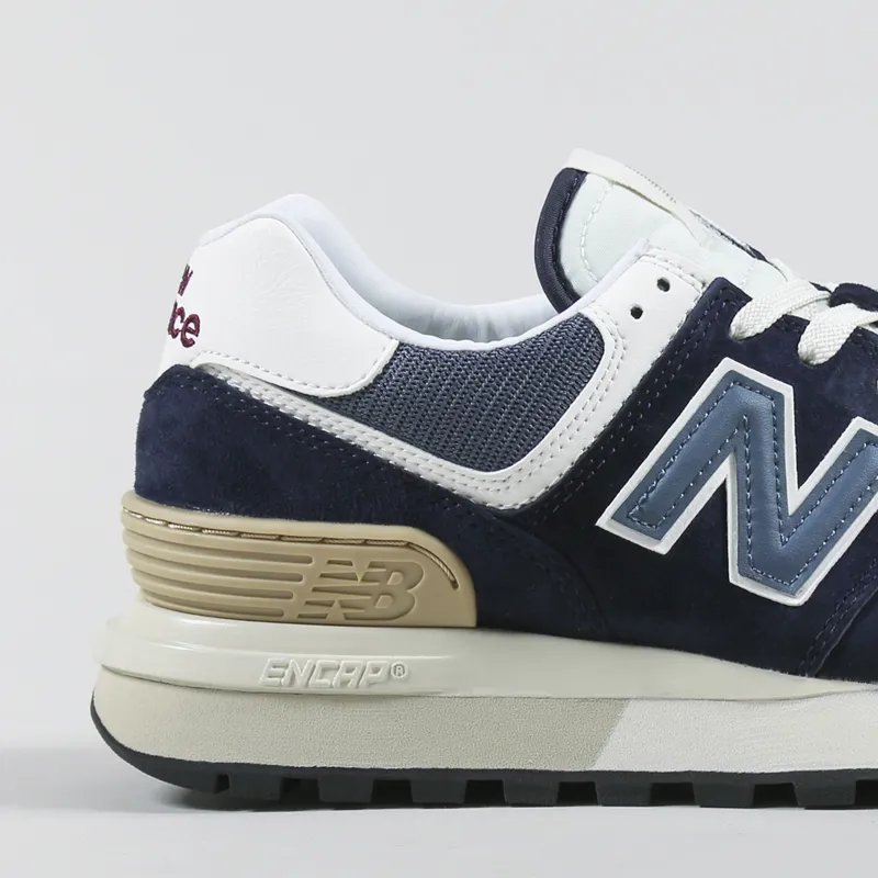 New Balance 574 Legacy Shoes Navy Angora-5