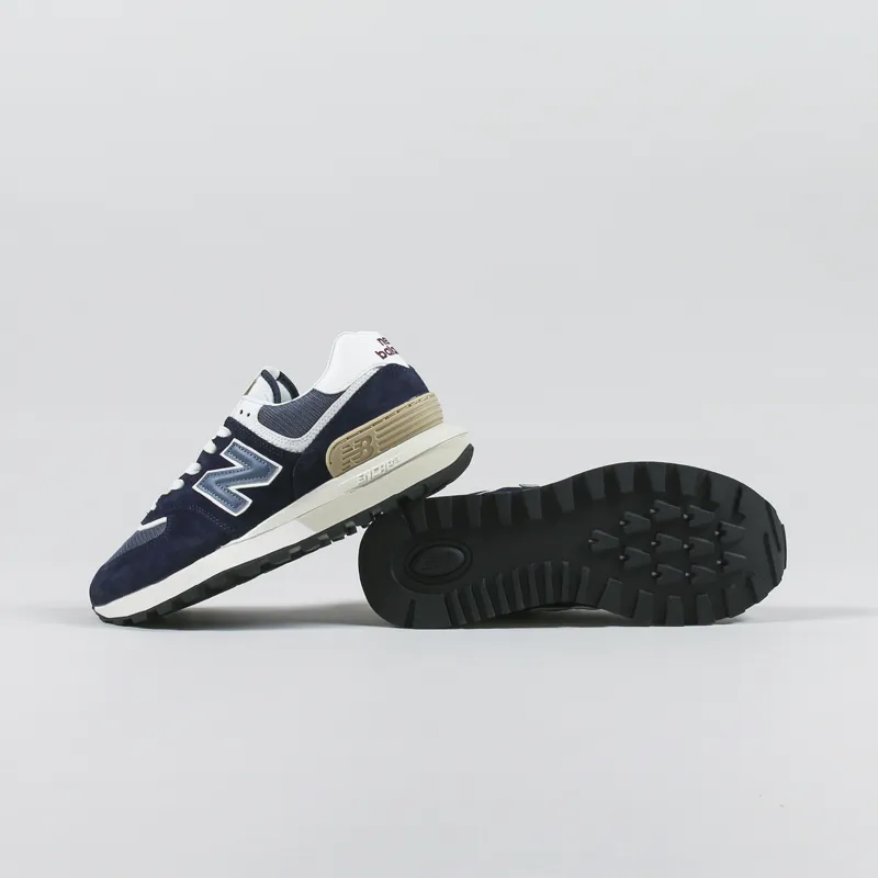 New Balance 574 Legacy Shoes Navy Angora-2