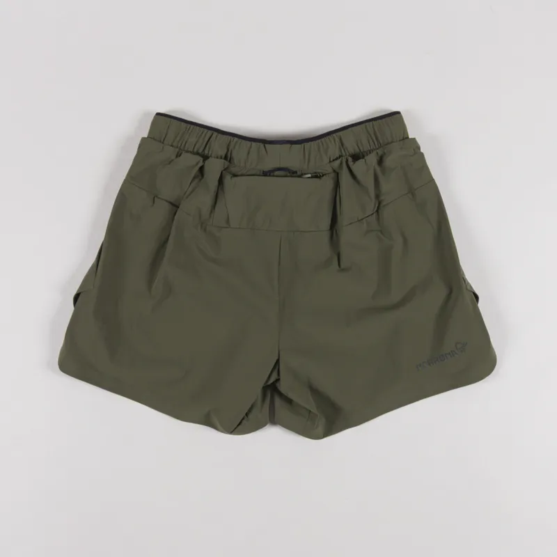 Norrona Senja Flex 5 Shorts Olive Night-1