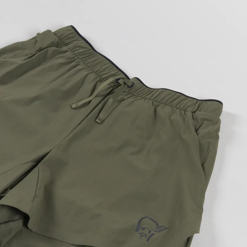 Norrona Senja Flex 5 Shorts Olive Night-2