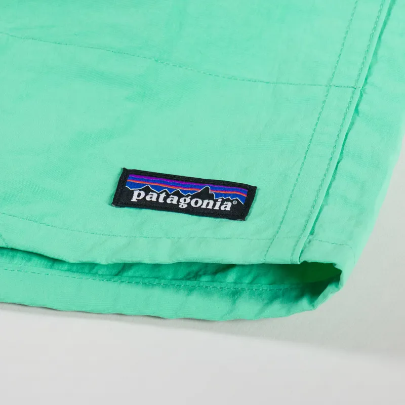 Patagonia Baggies Longs 7 Inch Shorts Aloe Green-4