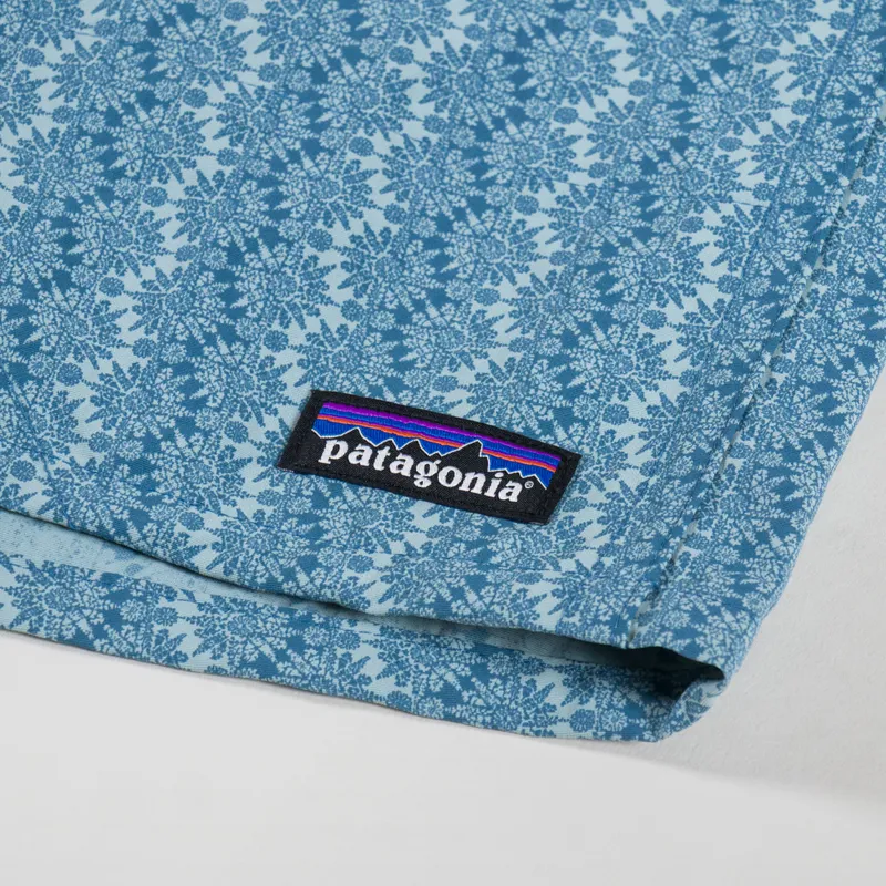 Patagonia Baggies Longs 7 Inch Shorts Kaleidoscope Still Blue-2