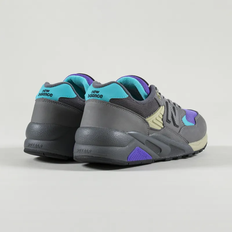 New balance 580 mens hot sale purple