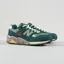New Balance 580 Shoes Vintage Teal Dawn Glow Washed Burgundy