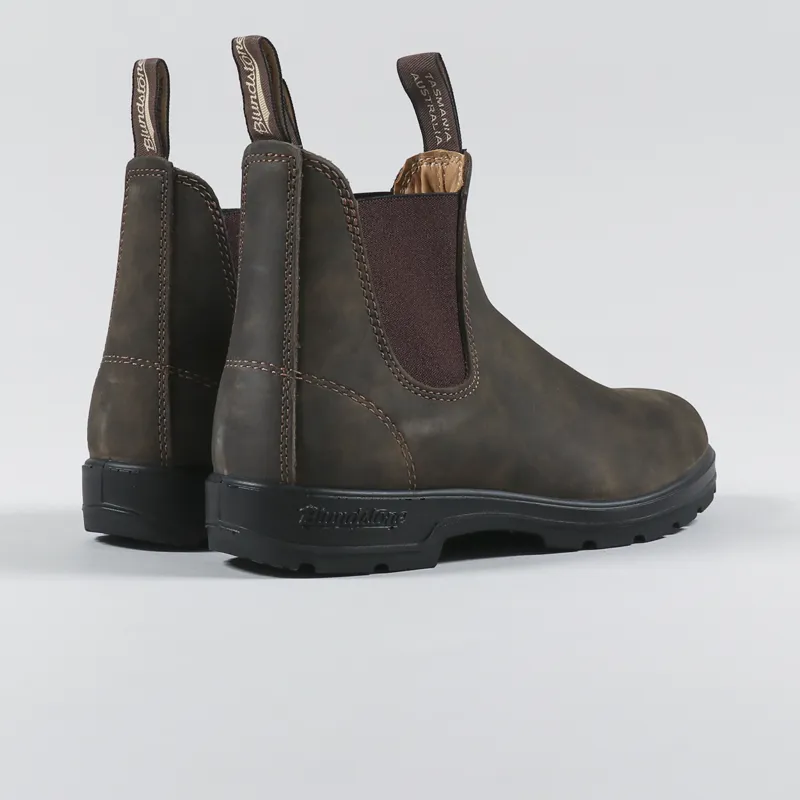 Blundstone 585 Chelsea Boots Rustic Brown-1