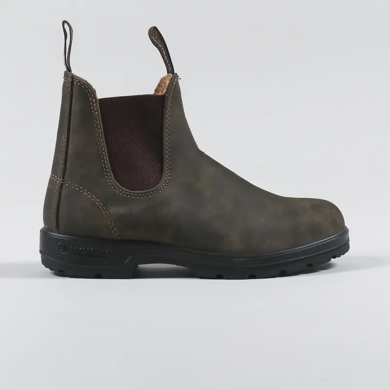 Blundstone 585 Chelsea Boots Rustic Brown-2