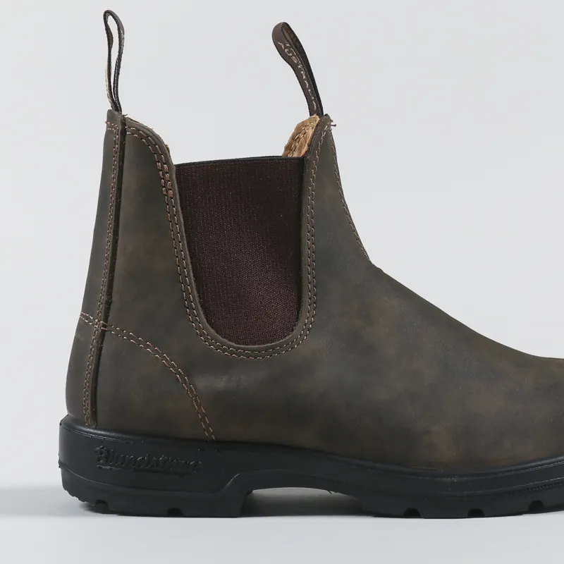 Blundstone 585 Chelsea Boots Rustic Brown-4